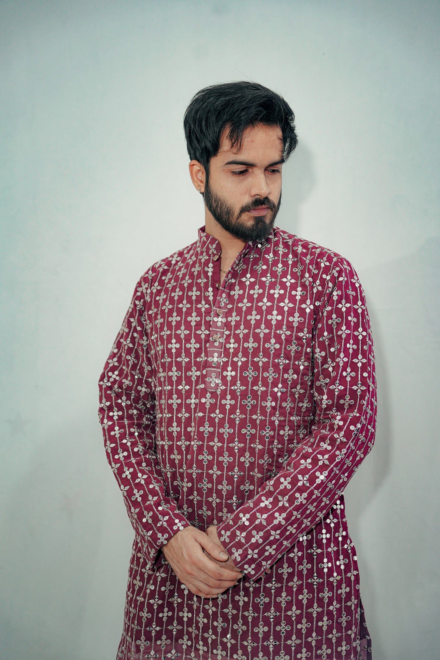 GOTA PATTI MEN'S KURTA