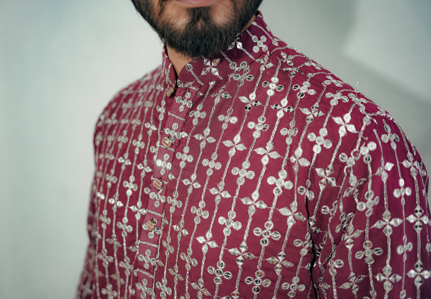GOTA PATTI MEN'S KURTA