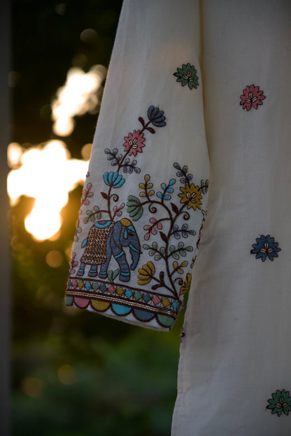 Kora Daman Embroidery