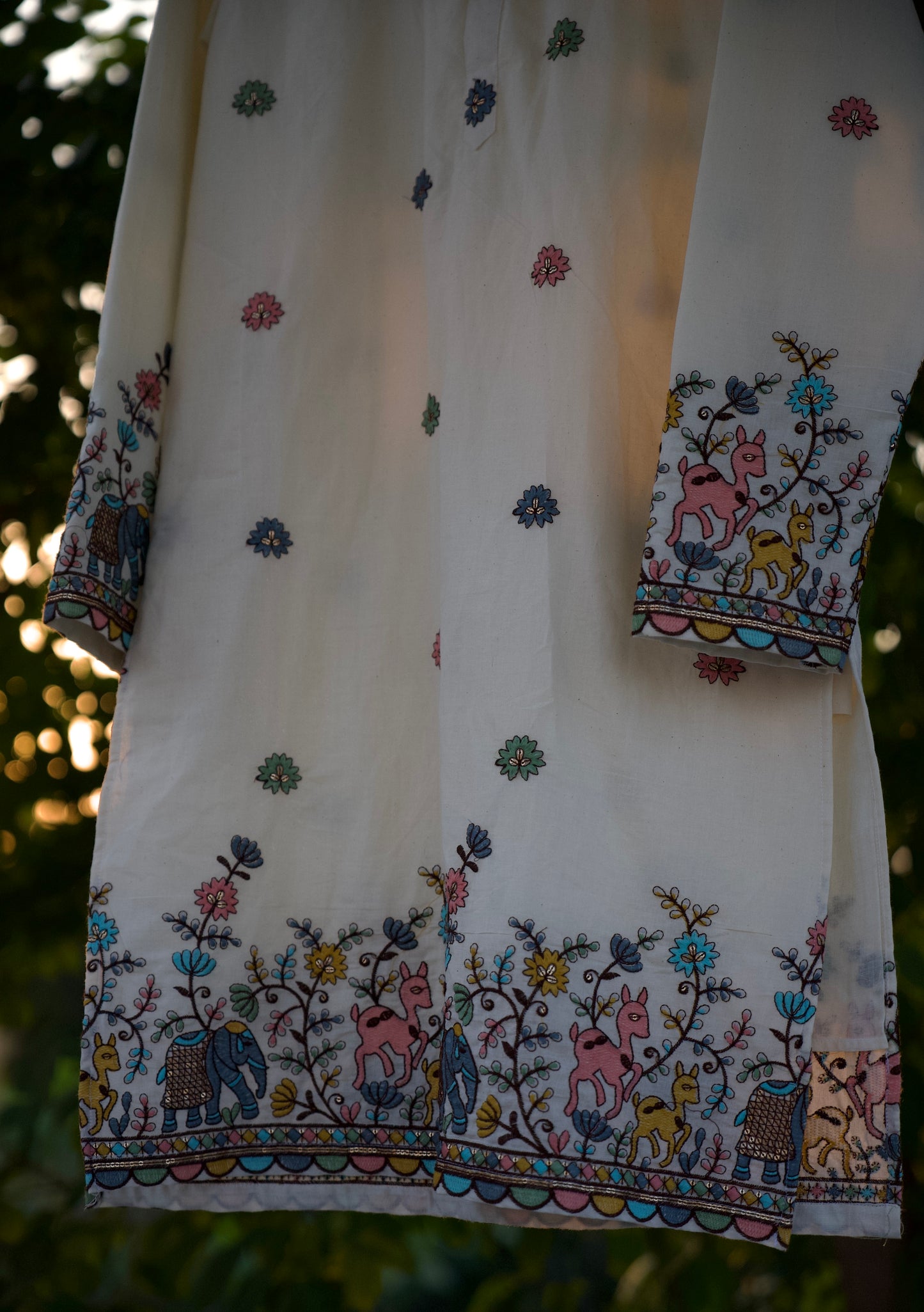 Kora Daman Embroidery