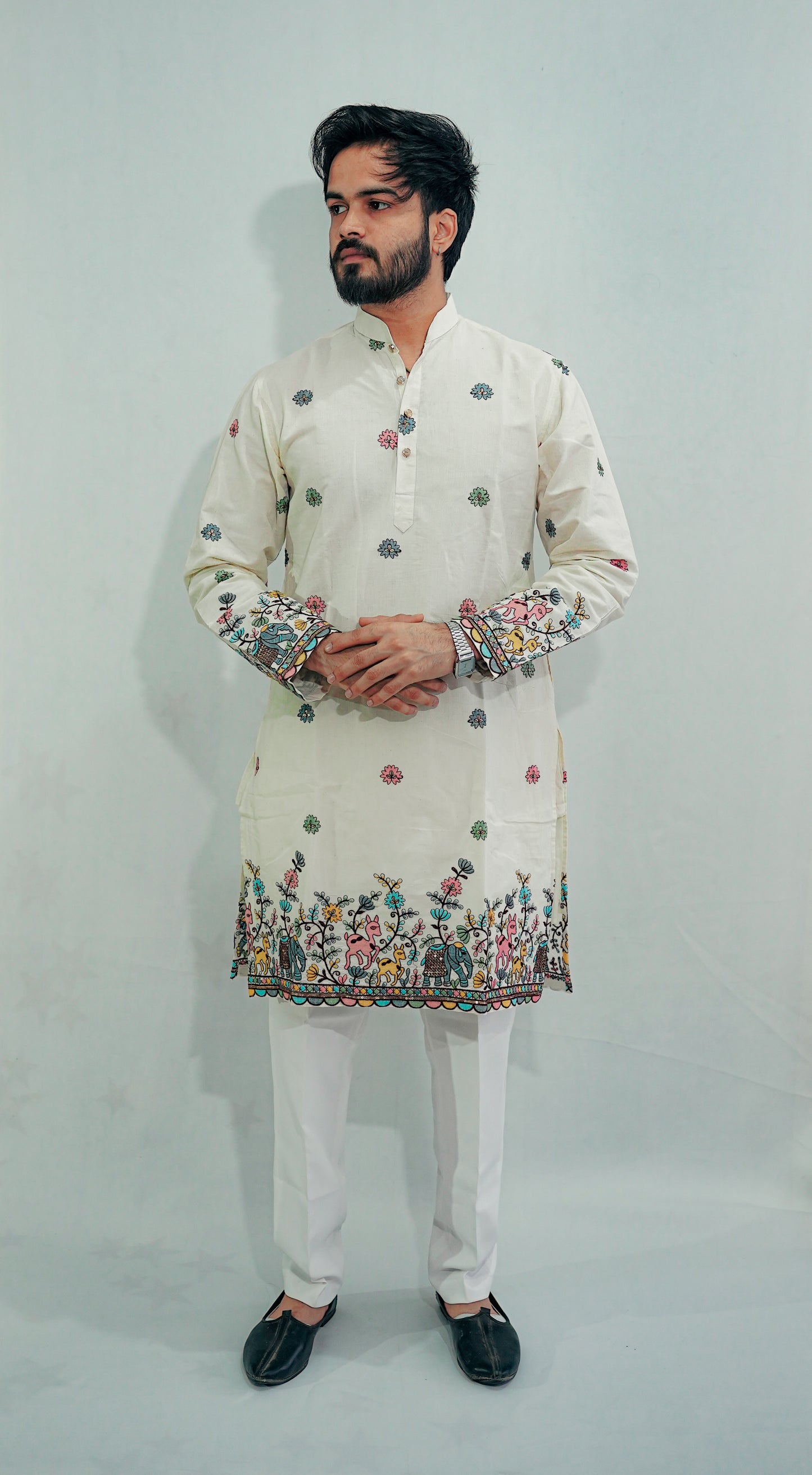 Kora Daman Embroidery