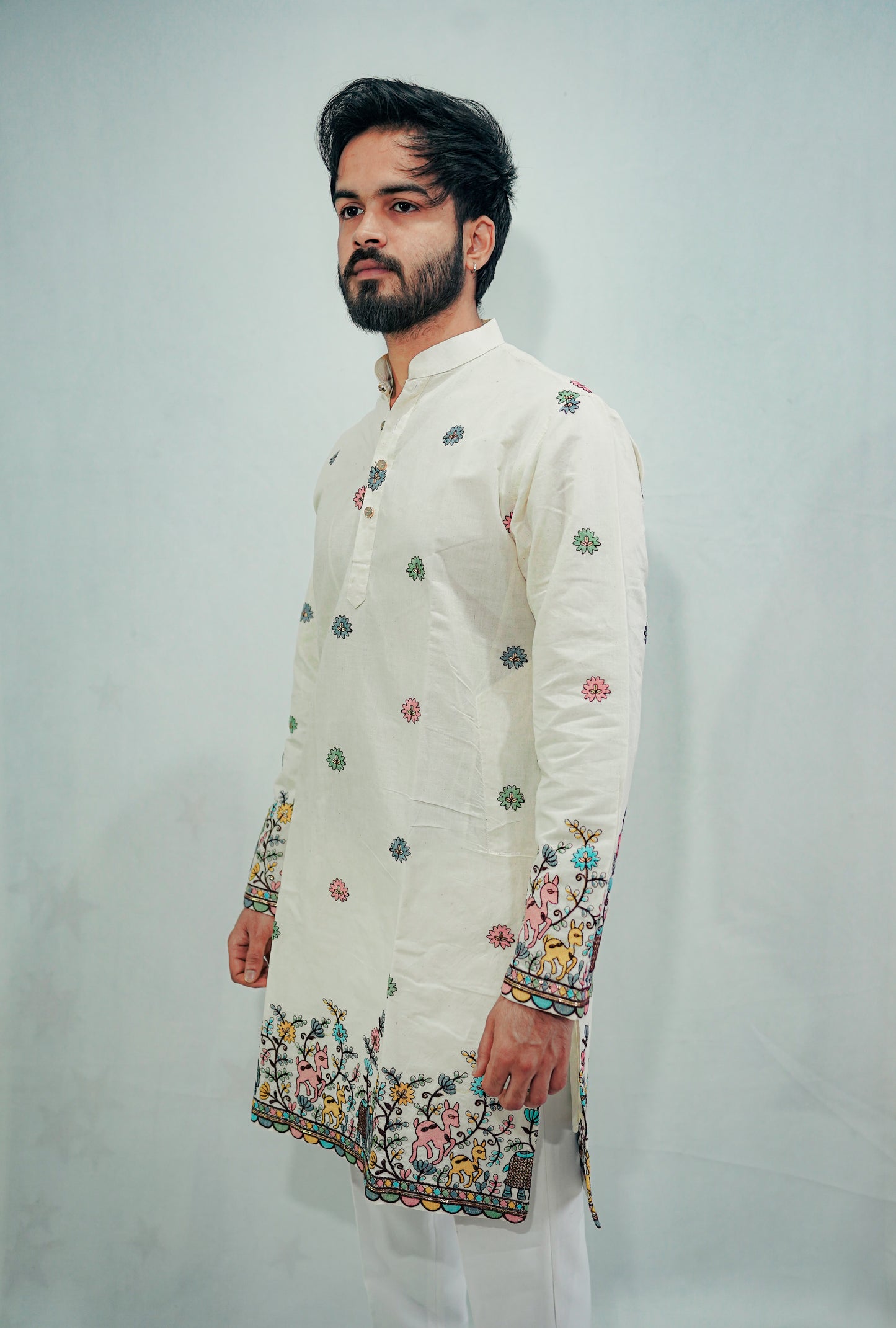 Kora Daman Embroidery