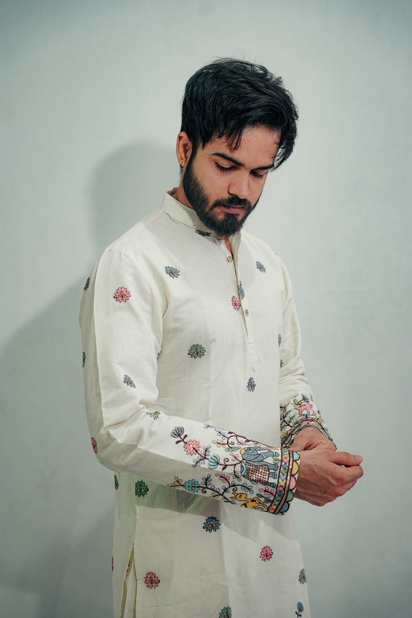Kora Daman Embroidery