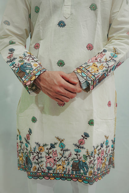 Kora Daman Embroidery